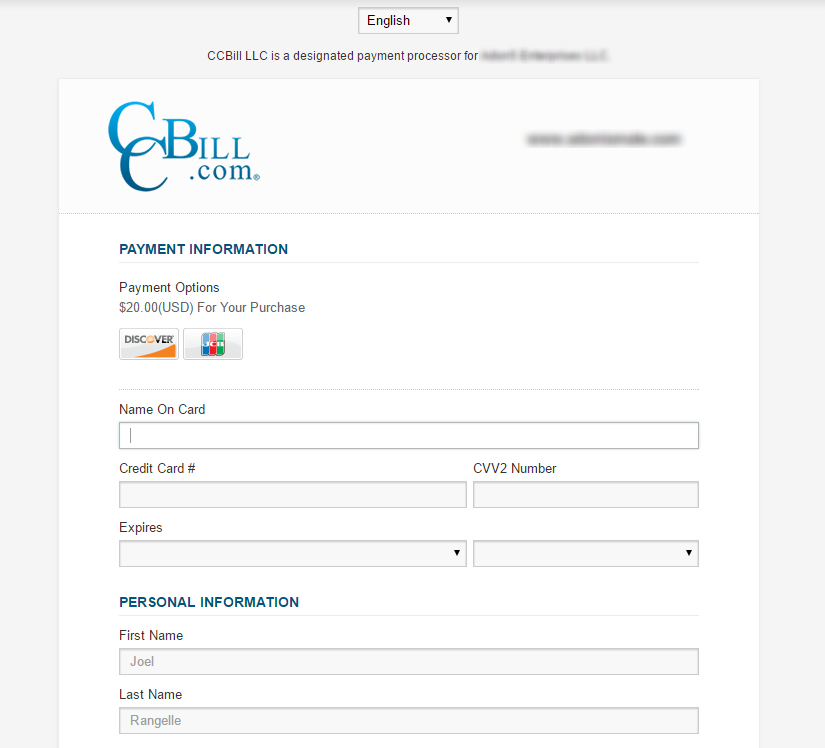 Charge on credit card ccbill CCBill Review